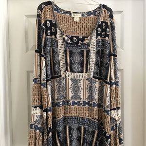 Plus Size, Boho top